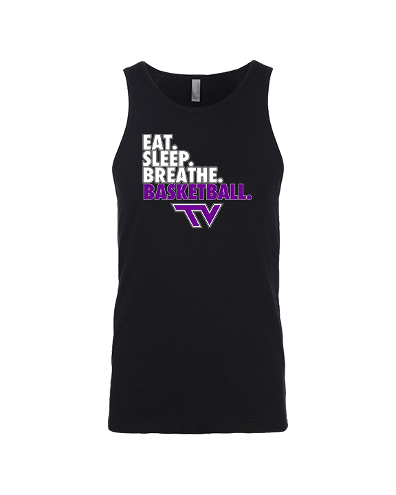 Twin Valley HS Girls Basketball Eat Sleep Breathe - Tank Top