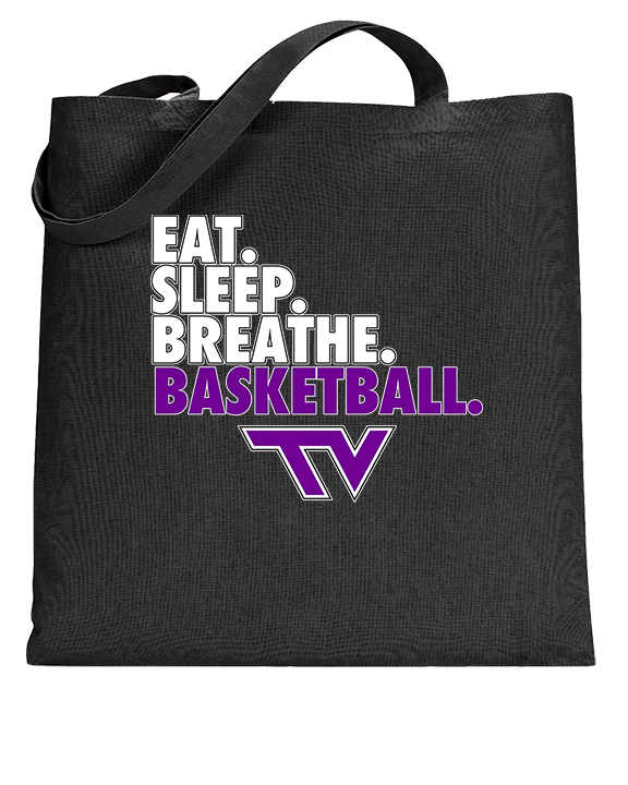 Twin Valley HS Girls Basketball Eat Sleep Breathe - Tote