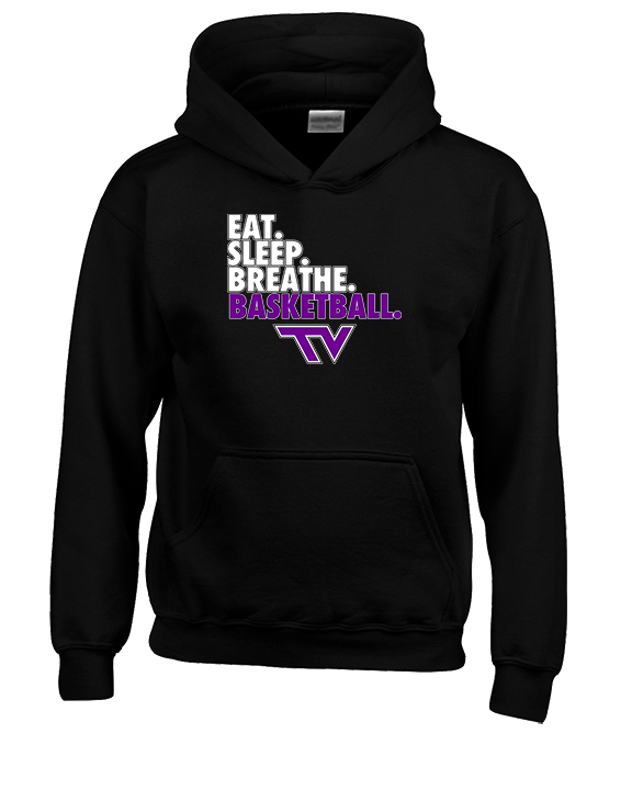 Twin Valley HS Girls Basketball Eat Sleep Breathe - Youth Hoodie