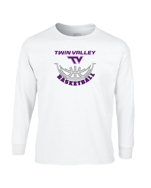 Twin Valley HS Girls Basketball Outline - Cotton Longsleeve
