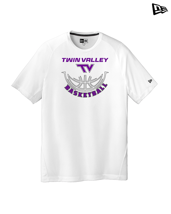Twin Valley HS Girls Basketball Outline - New Era Performance Shirt