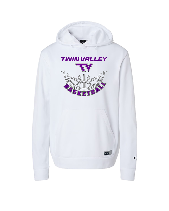 Twin Valley HS Girls Basketball Outline - Oakley Performance Hoodie