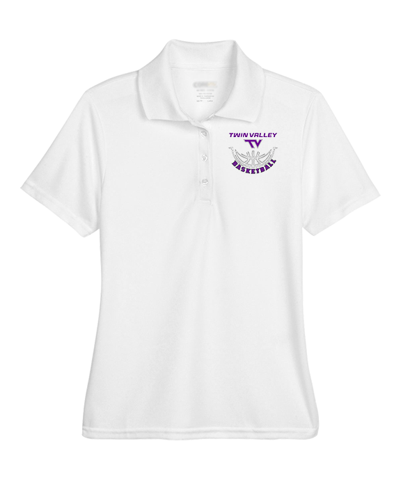 Twin Valley HS Girls Basketball Outline - Womens Polo