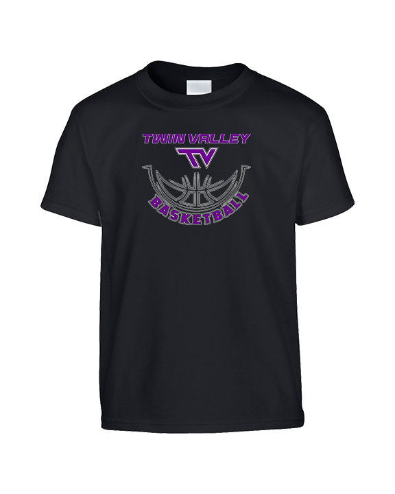 Twin Valley HS Girls Basketball Outline - Youth Shirt