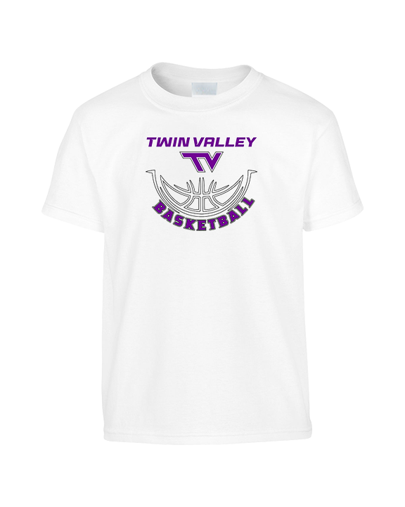 Twin Valley HS Girls Basketball Outline - Youth Shirt