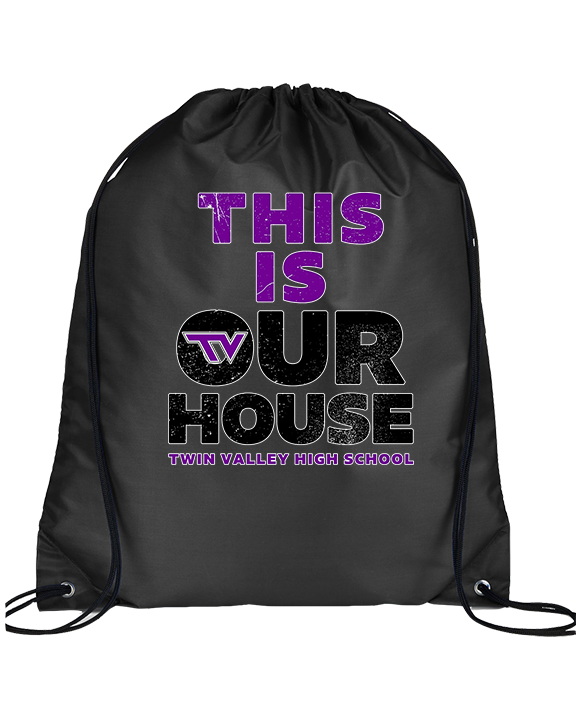 Twin Valley HS Girls Basketball TIOH - Drawstring Bag