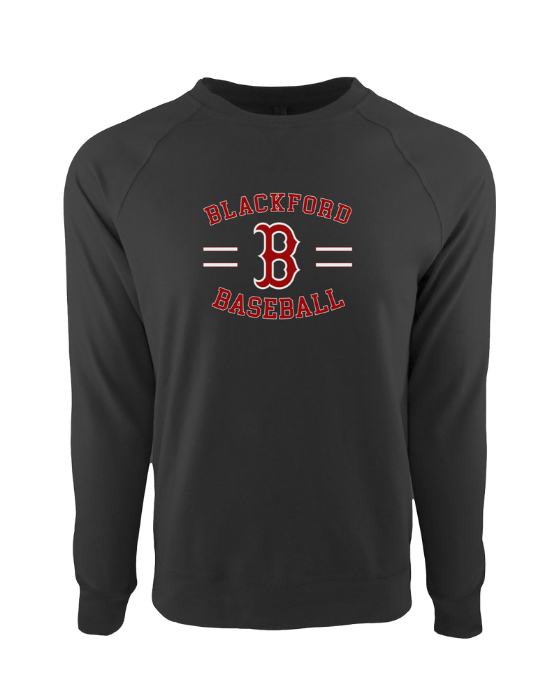 Blackford HS Baseball Curve - Crewneck Sweatshirt