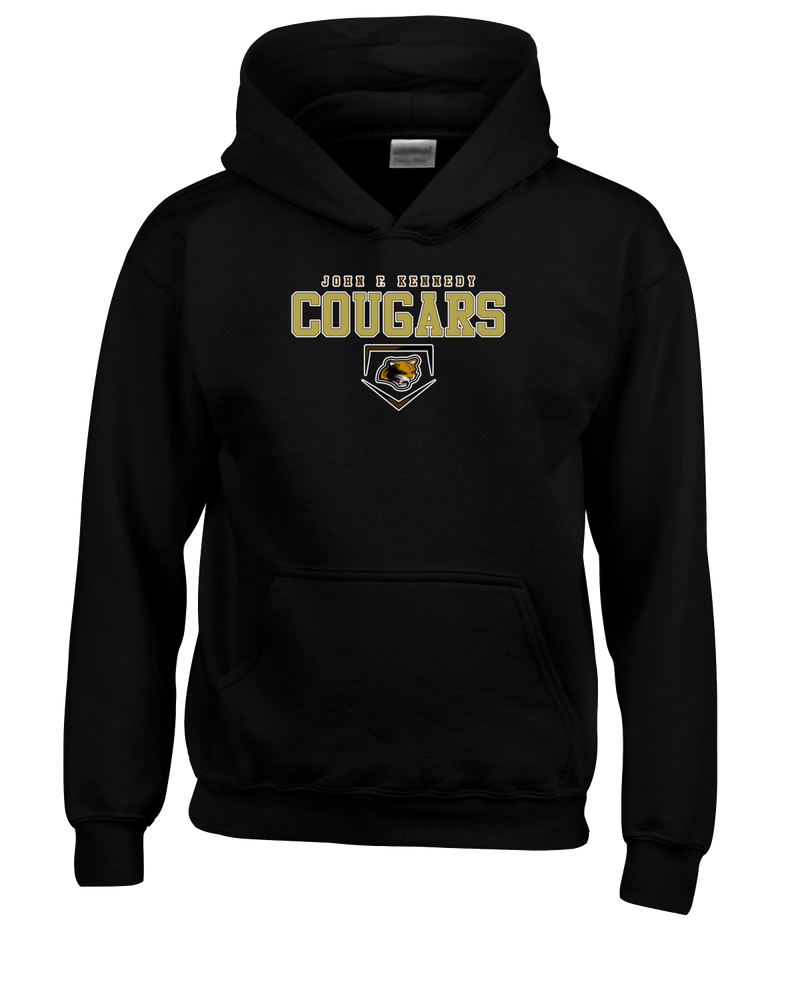 John F. Kennedy HS Baseball Mascot - Cotton Hoodie