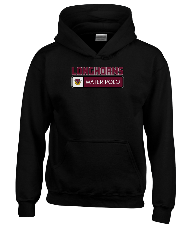 Rancho Buena Vista HS Water Polo Pennant - Cotton Hoodie