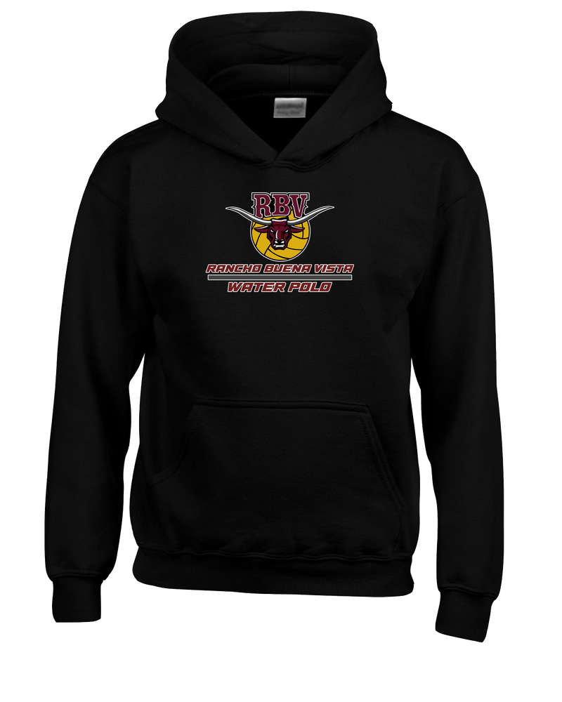 Rancho Buena Vista HS Water Polo Split - Cotton Hoodie