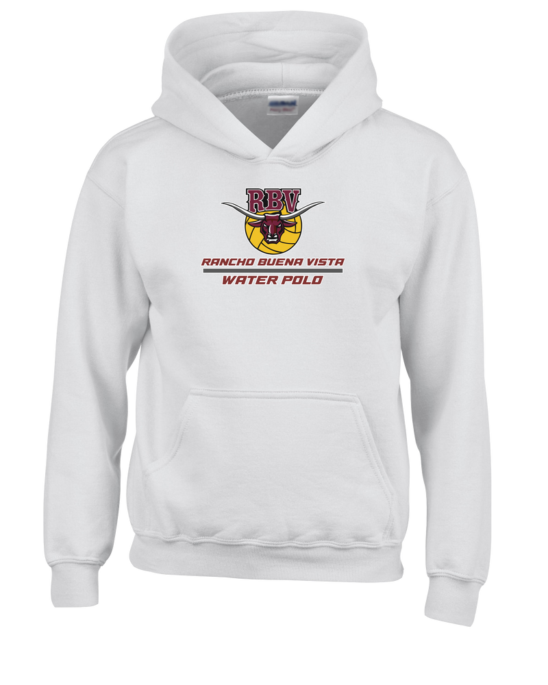 Rancho Buena Vista HS Water Polo Split - Cotton Hoodie