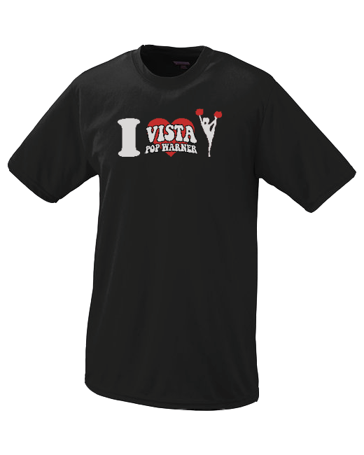 Vista Pop Warner Heart - Performance T-Shirt