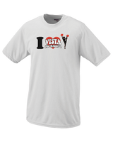 Vista Pop Warner Heart - Performance T-Shirt