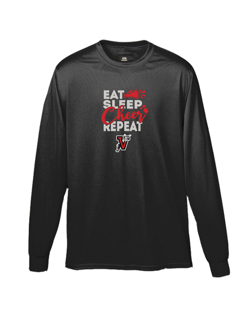 Vista Pop Warner Eat Sleep Cheer - Performance Long Sleeve