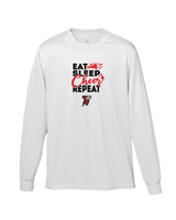 Vista Pop Warner Eat Sleep Cheer - Performance Long Sleeve