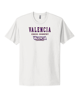 Valencia High School Cross Country Block - Mens Select Cotton T-Shirt