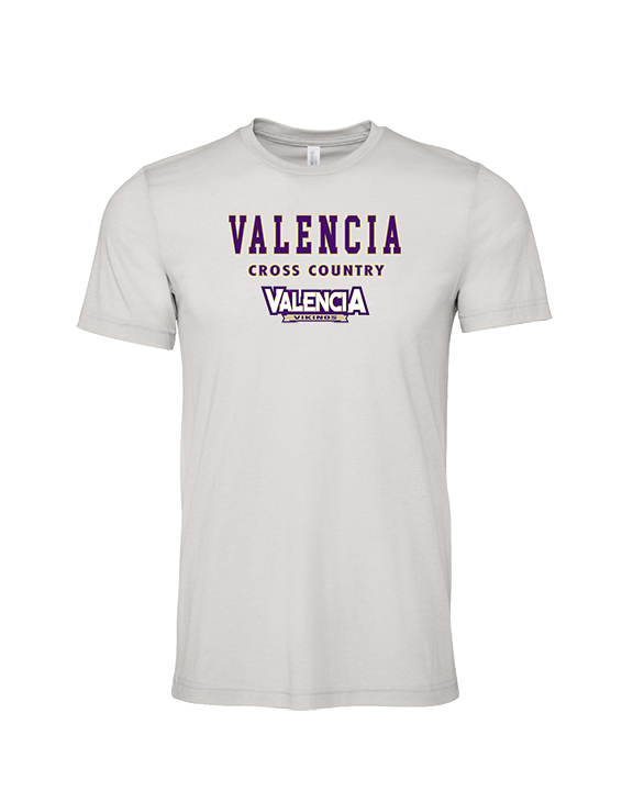 Valencia High School Cross Country Block - Tri-Blend Shirt