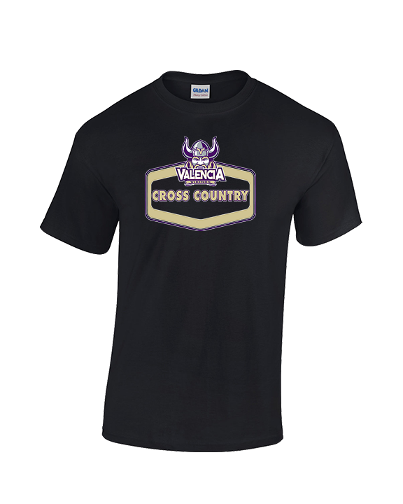 Valencia High School Cross Country Board - Cotton T-Shirt