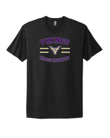 Valencia High School Cross Country Curve - Mens Select Cotton T-Shirt