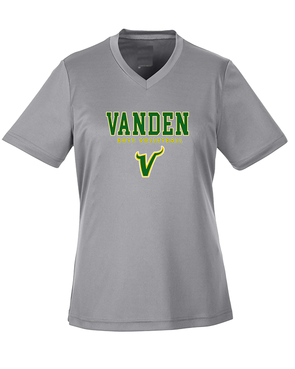 Vanden HS Boys Volleyball Block - Womens Performance Shirt