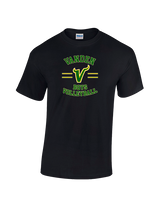 Vanden HS Boys Volleyball Curve - Cotton T-Shirt