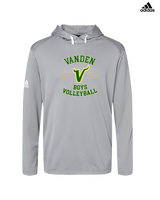 Vanden HS Boys Volleyball Curve - Mens Adidas Hoodie