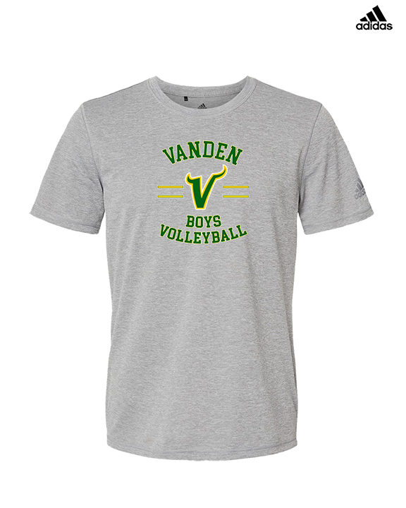 Vanden HS Boys Volleyball Curve - Mens Adidas Performance Shirt