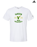 Vanden HS Boys Volleyball Curve - Mens Adidas Performance Shirt