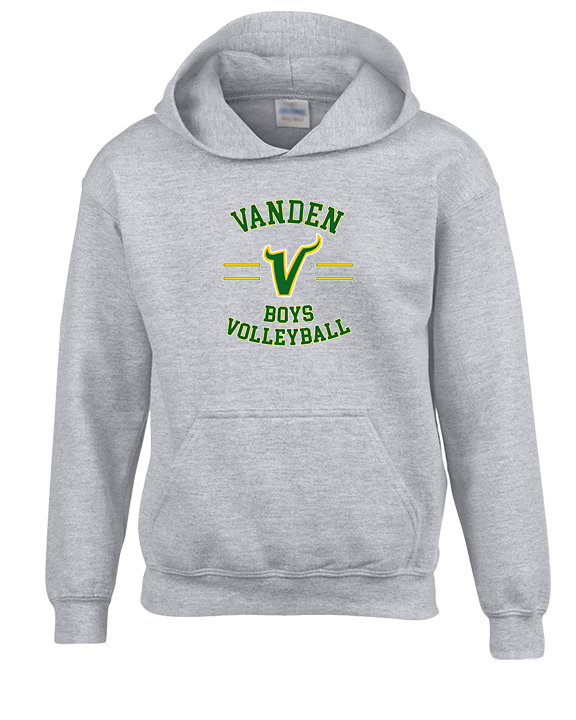 Vanden HS Boys Volleyball Curve - Unisex Hoodie