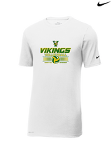 Vanden HS Boys Volleyball Leave It - Mens Nike Cotton Poly Tee