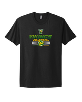 Vanden HS Boys Volleyball Leave It - Mens Select Cotton T-Shirt