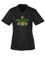 Vanden HS Boys Volleyball Leave It - Womens Performance Shirt