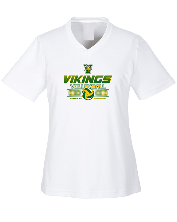 Vanden HS Boys Volleyball Leave It - Womens Performance Shirt