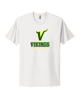 Vanden HS Boys Volleyball Shadow - Mens Select Cotton T-Shirt