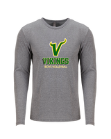 Vanden HS Boys Volleyball Shadow - Tri-Blend Long Sleeve