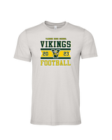 Vanden HS Football Stamp - Tri-Blend Shirt