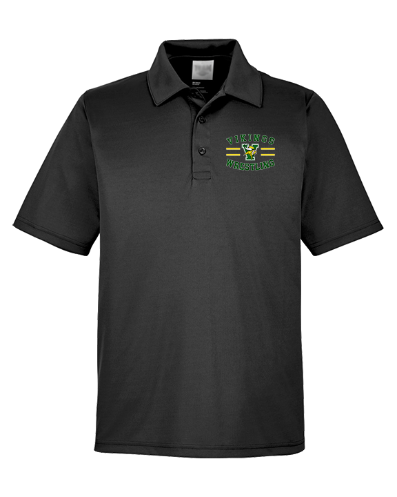 Vanden HS Wrestling Curve - Mens Polo