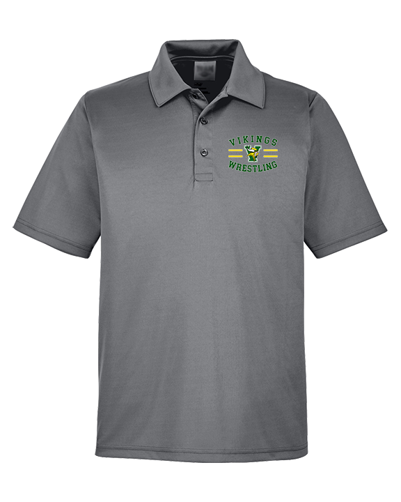 Vanden HS Wrestling Curve - Mens Polo