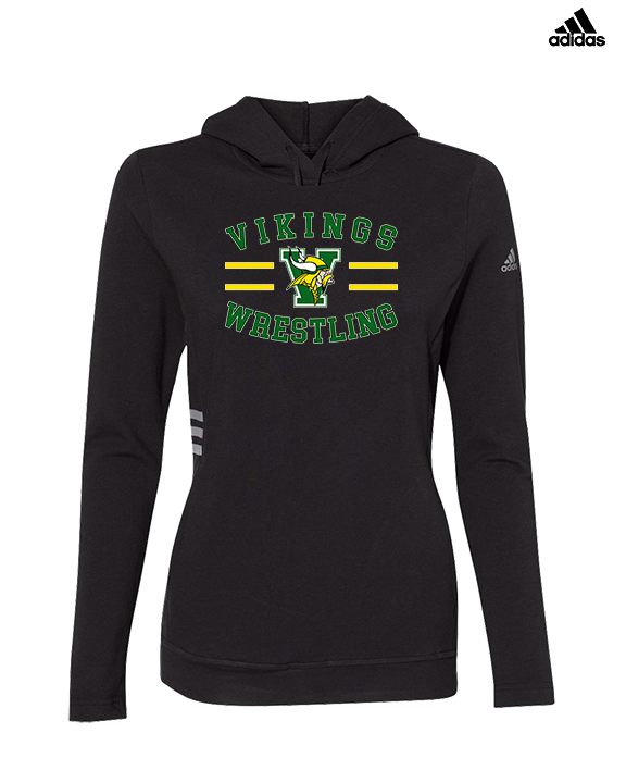 Vanden HS Wrestling Curve - Womens Adidas Hoodie