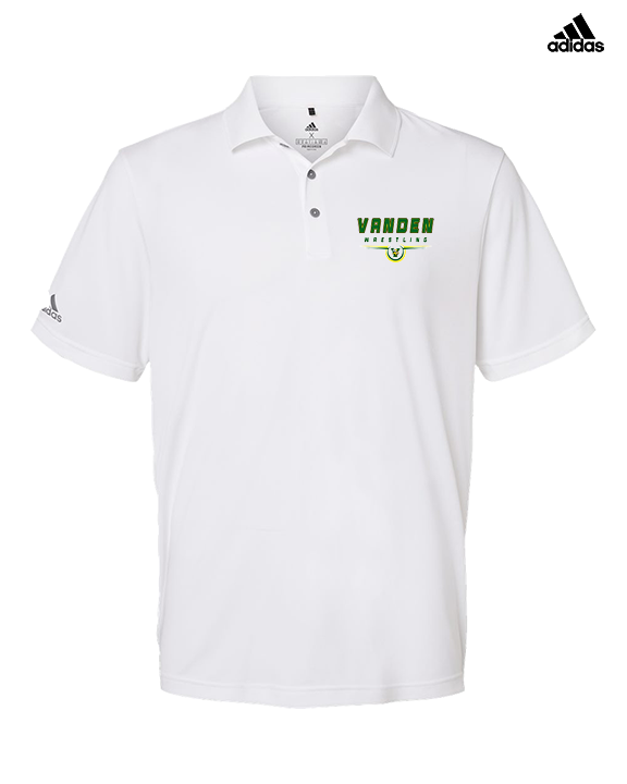 Vanden HS Wrestling Design - Mens Adidas Polo