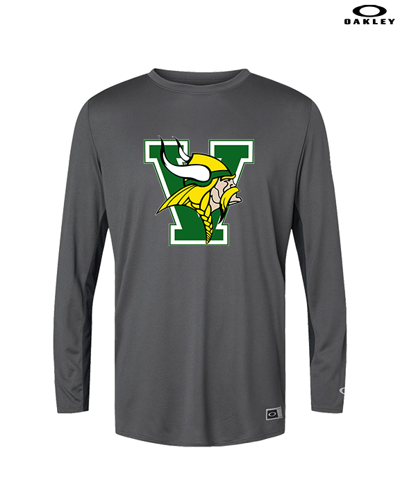 Vanden HS Wrestling Logo - Mens Oakley Longsleeve