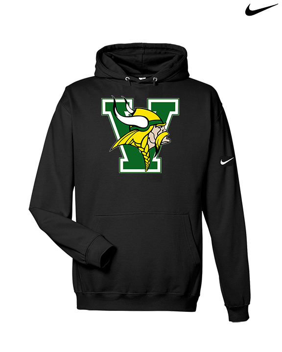 Vanden HS Wrestling Logo - Nike Club Fleece Hoodie