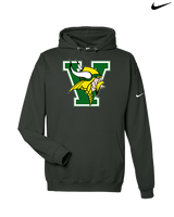 Vanden HS Wrestling Logo - Nike Club Fleece Hoodie