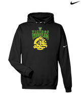 Vanden HS Wrestling Takedown - Nike Club Fleece Hoodie