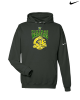 Vanden HS Wrestling Takedown - Nike Club Fleece Hoodie