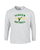 Vanden HS Softball Curve - Cotton Longsleeve