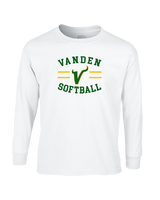 Vanden HS Softball Curve - Cotton Longsleeve