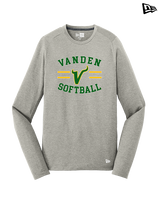 Vanden HS Softball Curve - New Era Performance Long Sleeve