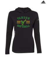 Vanden HS Softball Curve - Womens Adidas Hoodie
