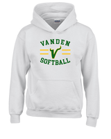 Vanden HS Softball Curve - Youth Hoodie